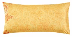Bassetti Satin-Kissenhülle orange