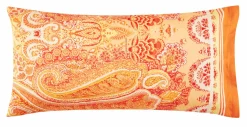 Bassetti Satin-Kissenhülle orange