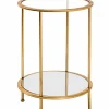 Beistelltisch goldfarben