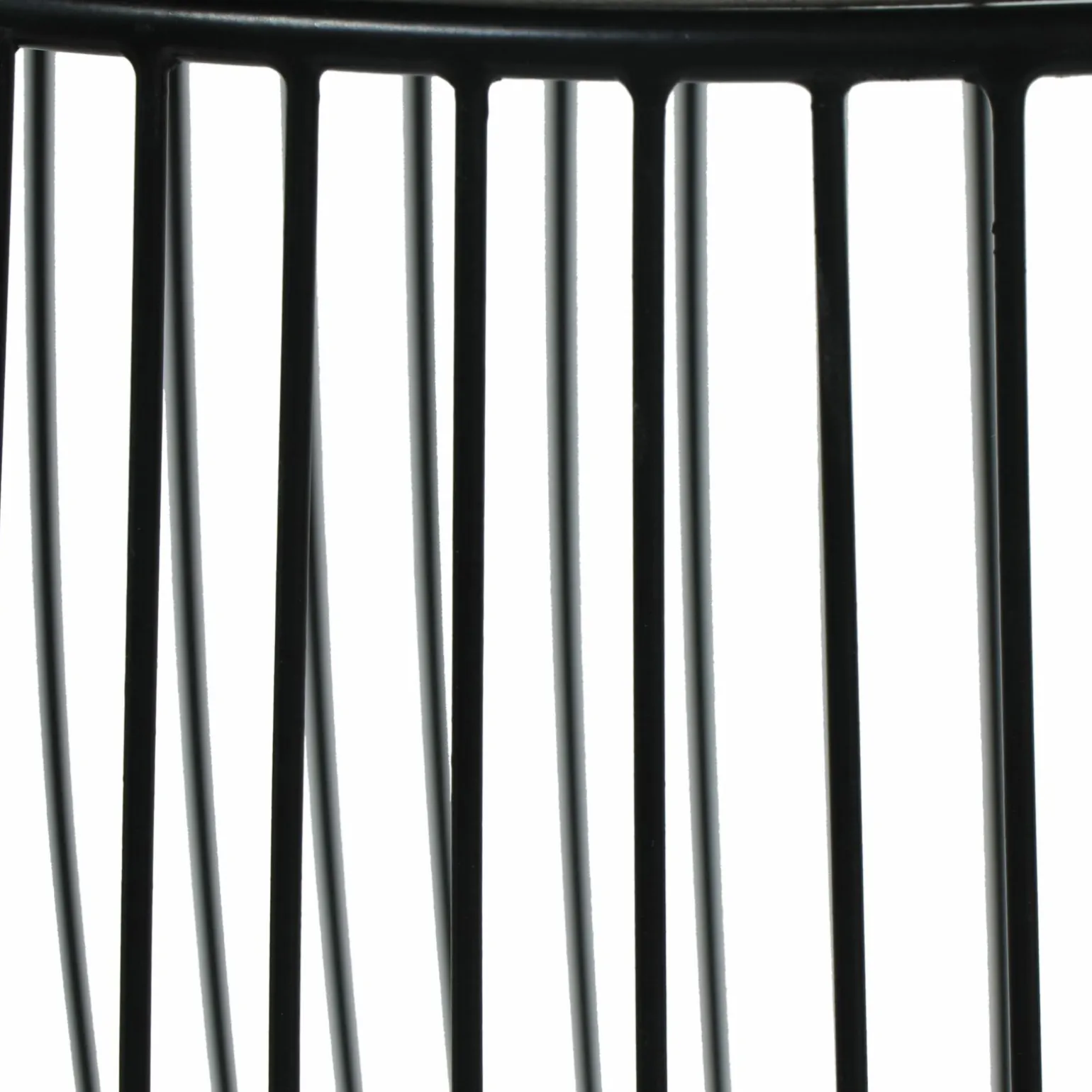 Beistelltisch schwarzsilberfarben