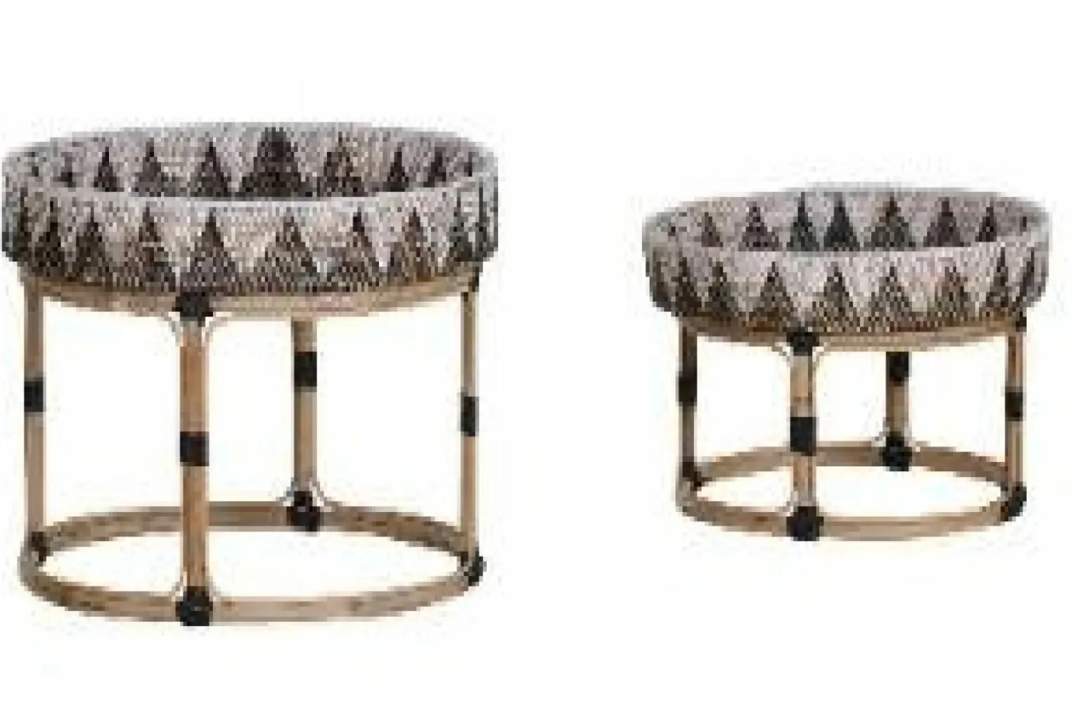 Beistelltisch Set braun