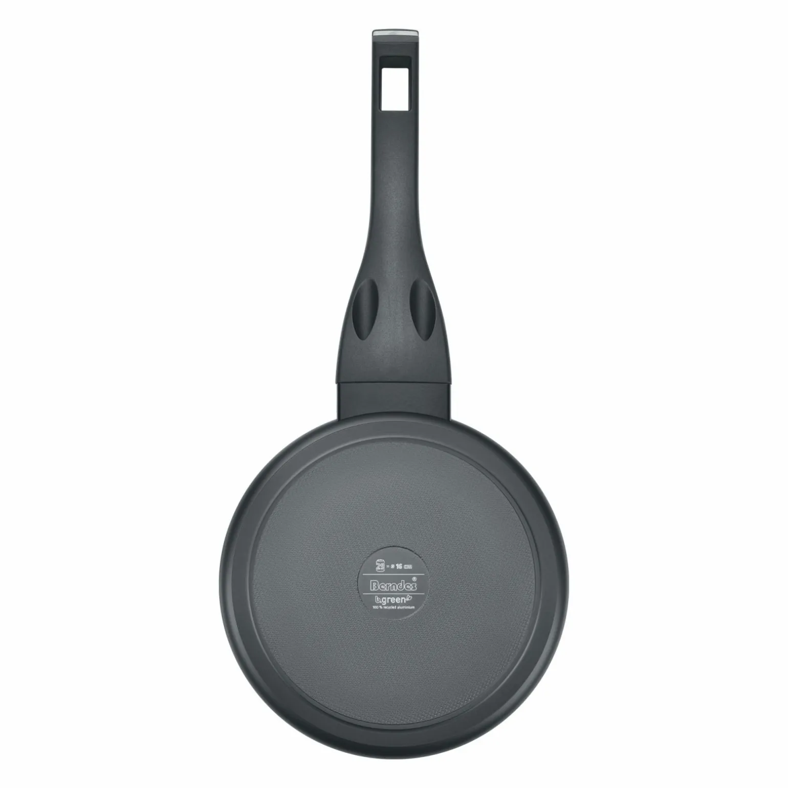 Berndes Stieltopf 16cm schwarz