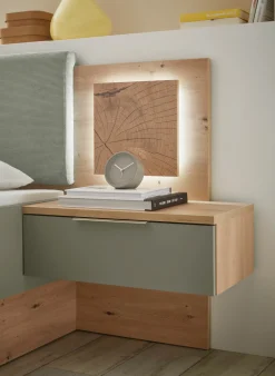 Bettanlage beigegrün