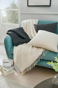 Biederlack Kissenhülle beige