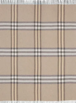 Biederlack Plaid beige