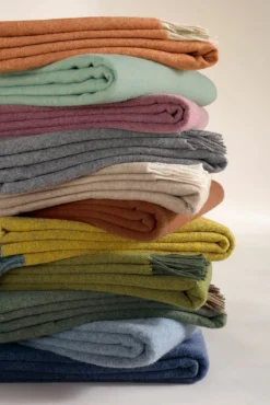 Biederlack Plaid blau