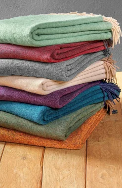 Biederlack Plaid blau