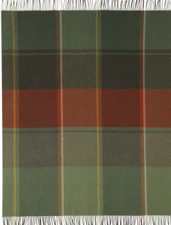 Biederlack Plaid grün