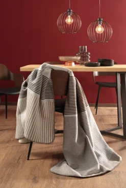 Biederlack Wohndecke grau