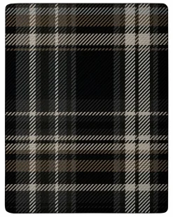 Biederlack Wohndecke graubraun