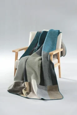 Biederlack Wohndecke grün