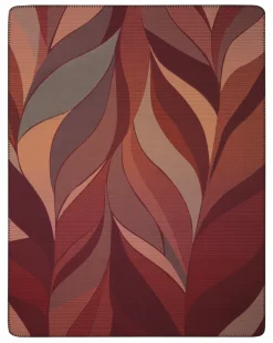 Biederlack Wohndecke rot