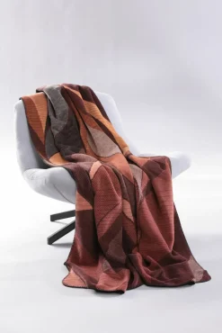 Biederlack Wohndecke rot