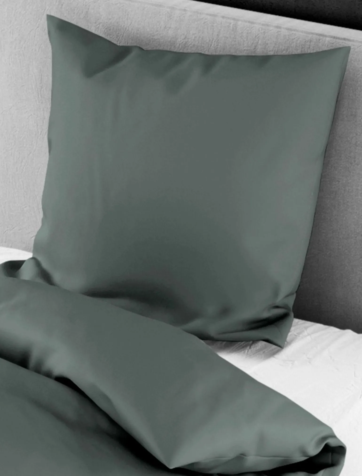 Bierbaum Biber-Bettwäsche schwarz