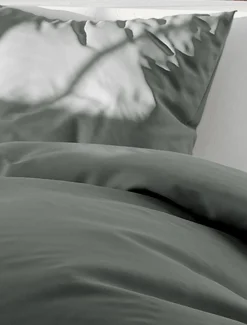 Bierbaum Biber-Bettwäsche schwarz