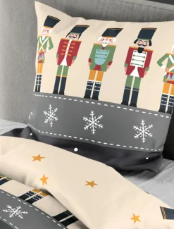 Bierbaum Biber-Bettwäsche schwarz