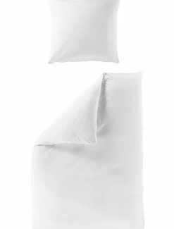 Bierbaum Biber-Bettwäsche weiß