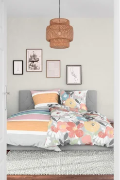 Bierbaum Mako-Satin-Bettwäsche mehrfarbig