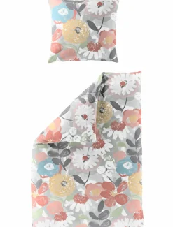 Bierbaum Mako-Satin-Bettwäsche mehrfarbig