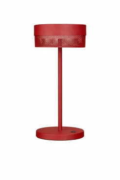 B-Leuchten LED - Akku - Tischleuchte 1flg rot