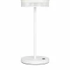 B-Leuchten LED - Akku - Tischleuchte 1flg weiß