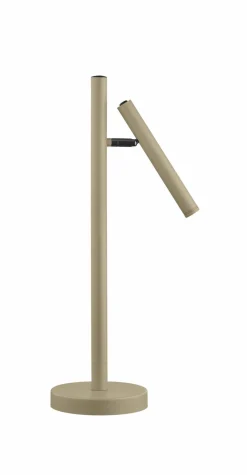 B-Leuchten LED-Akkuleuchte 1flg beige