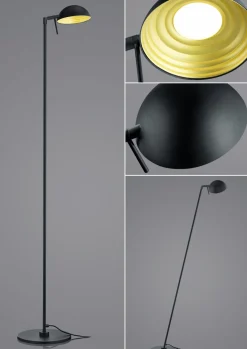 B-Leuchten LED-Stehleuchte 1flg schwarz