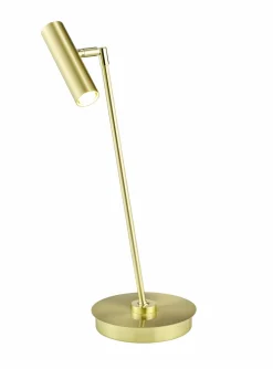 B-Leuchten LED-Tischleuchte 1flg goldfarben