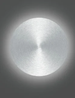 B-Leuchten LED-Wandleuchte 1flg grau