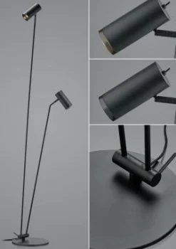 B-Leuchten Stehleuchte schwarz