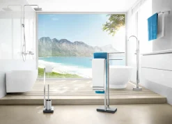 Blomus Handtuchständer silberfarben