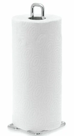 Blomus Küchenrollenhalter silberfarben