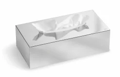 Blomus Kleenexbox silberfarben