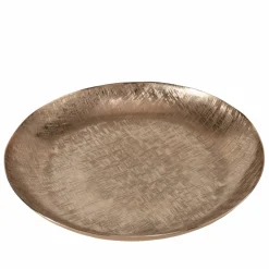 Boltze Tablett 30cm goldfarbenpink