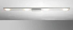 Bopp Leuchten LED-Deckenleuchte 4flg grausilberfarben