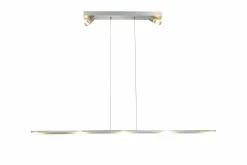 Bopp Leuchten LED-Pendelleuchte 9flg silberfarben