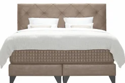 Boxspringbett braun
