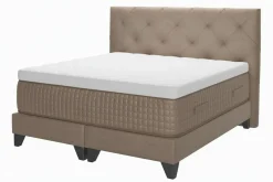 Boxspringbett braun