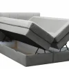 Boxspringbett grau