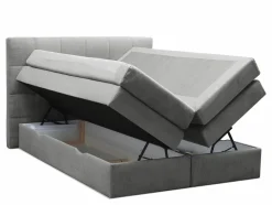 Boxspringbett grau