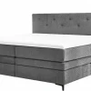 Boxspringbett grau