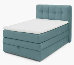 Boxspringbett grau