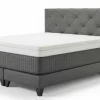 Boxspringbett grau