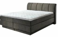 Boxspringbett grau