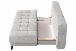 Boxspring-Querschläfer grau