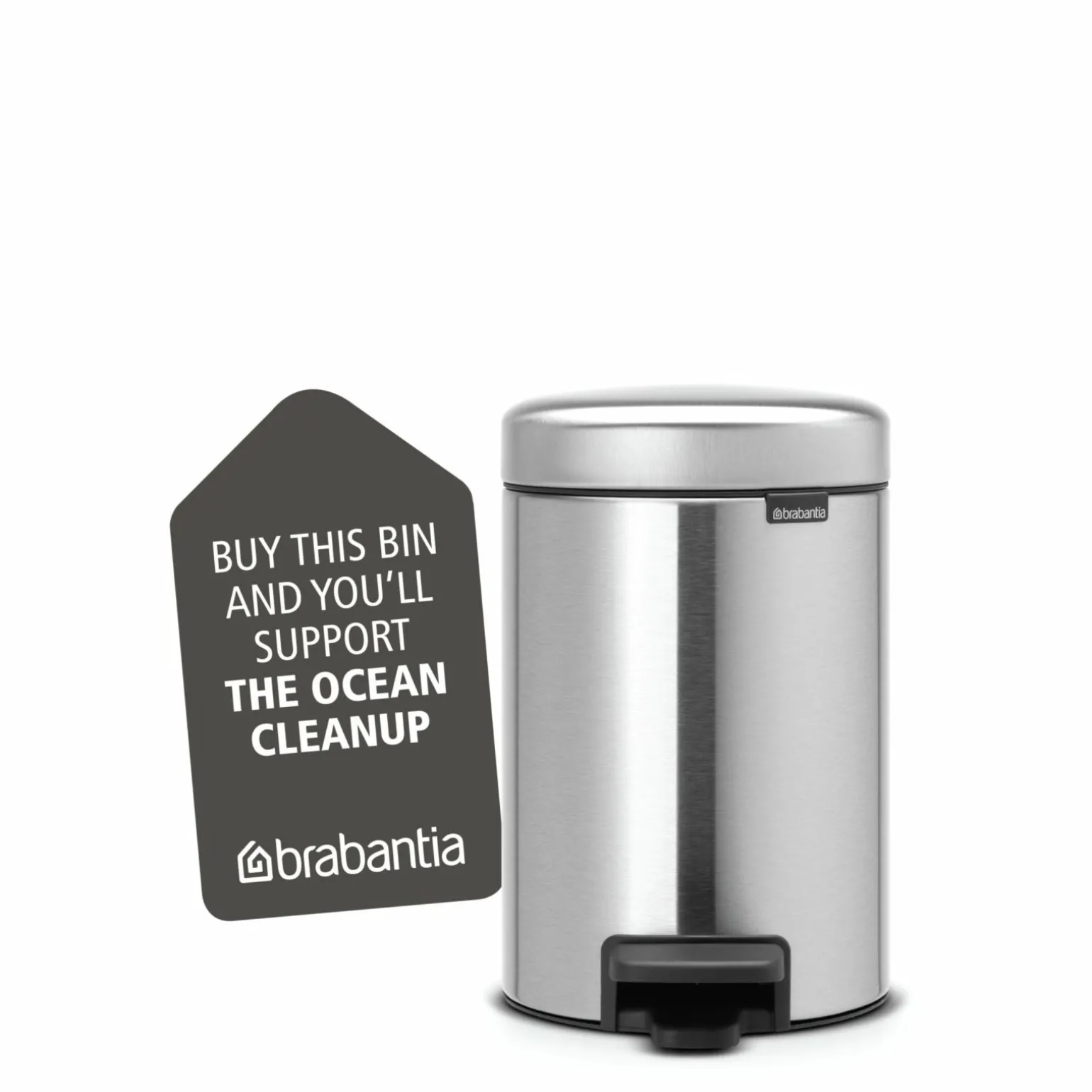 Brabantia Kosmetikeimer 3l grau