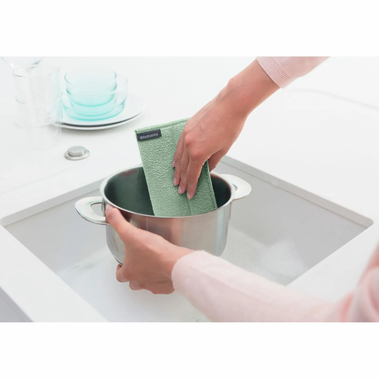 Brabantia Reinigungstuch(3er Set) mehrfarbig