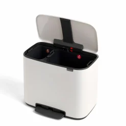 Brabantia Treteimer 11l+23l weiß