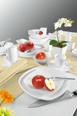 casa NOVA Kaffeeuntere 14,5cm weiß