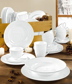 casa NOVA Kaffeeuntere 14,5cm weiß